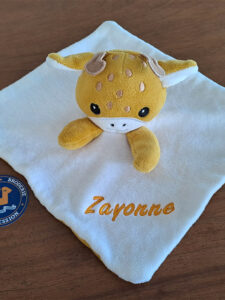 Broderie doudou "Zayonne"