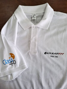 Flocage polo Wasab!!!