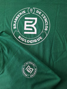 Flocage t-shirt Brasserie de l'Enclos