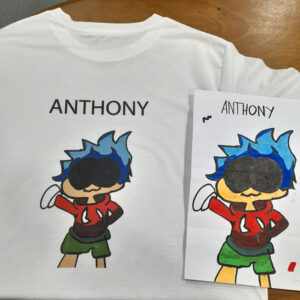Sublimation t-shirt dessin